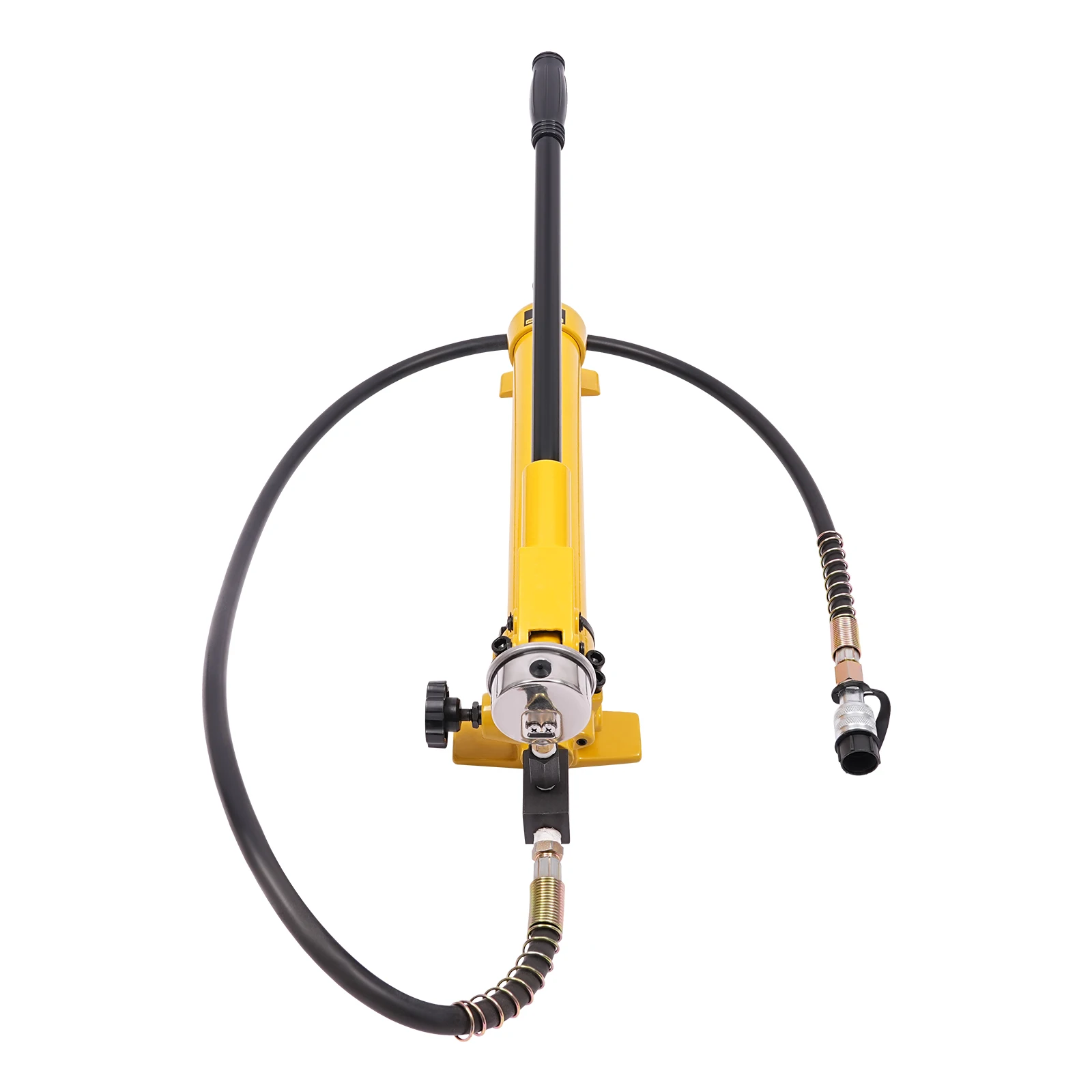 700bar Manual Hydraulic Hand Pump 700cc Hydraulic Pump with Pressure Guage  for Lifting, Jacking 2