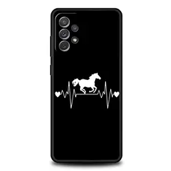 Elegant Animal Art Horse Phone Case Cover - Samsung A03S (A1)