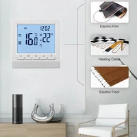Smart Thermostat Backlight AA Battery Programmable Controller With Child Lock Home Gas Boiler Heating Temperature Controller - Image 2