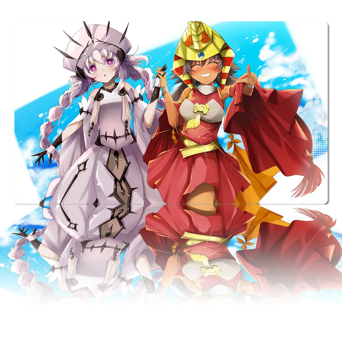 Yugioh Play Mat White Reliion Of Dog Mat Ika Tcg Ccg Gioco Da Tavolo Tappetino Da Gioco Per Carte Collezionabili Tappetino Per Mouse Personalizzato An