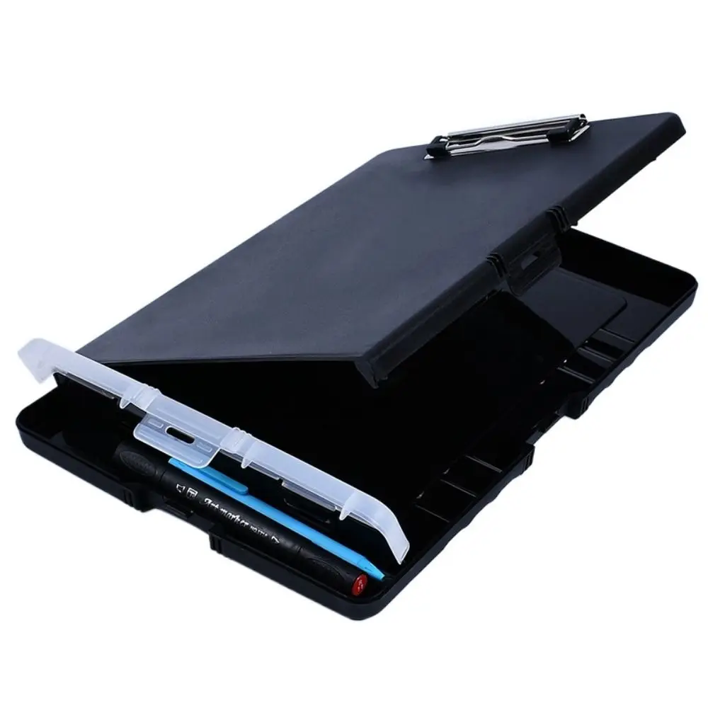 Plastic Clipboard File Box Case Document File Folders Test Paper Organizer Writing Pad 1 Pc writing clipboard,transparent clipboard,business folder,clipboard holder