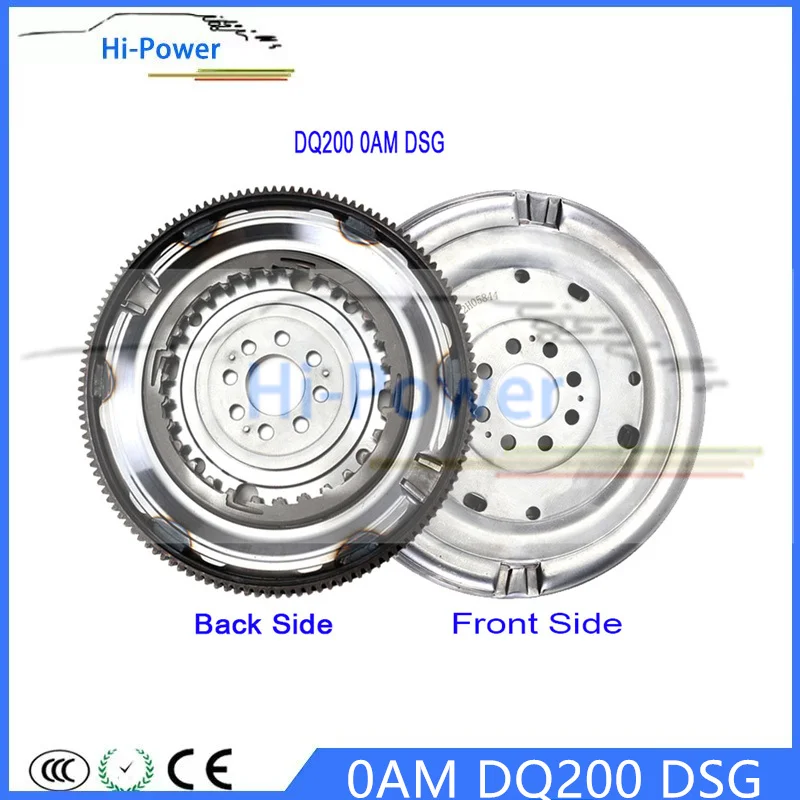 

DQ200 0AM DSG маховик сцепления автомобильной трансмиссии с 6 или 8 отверстиями и 129 или 132 зубьями шестерни для Audi VW Sagitar Magotan Golf Lavida