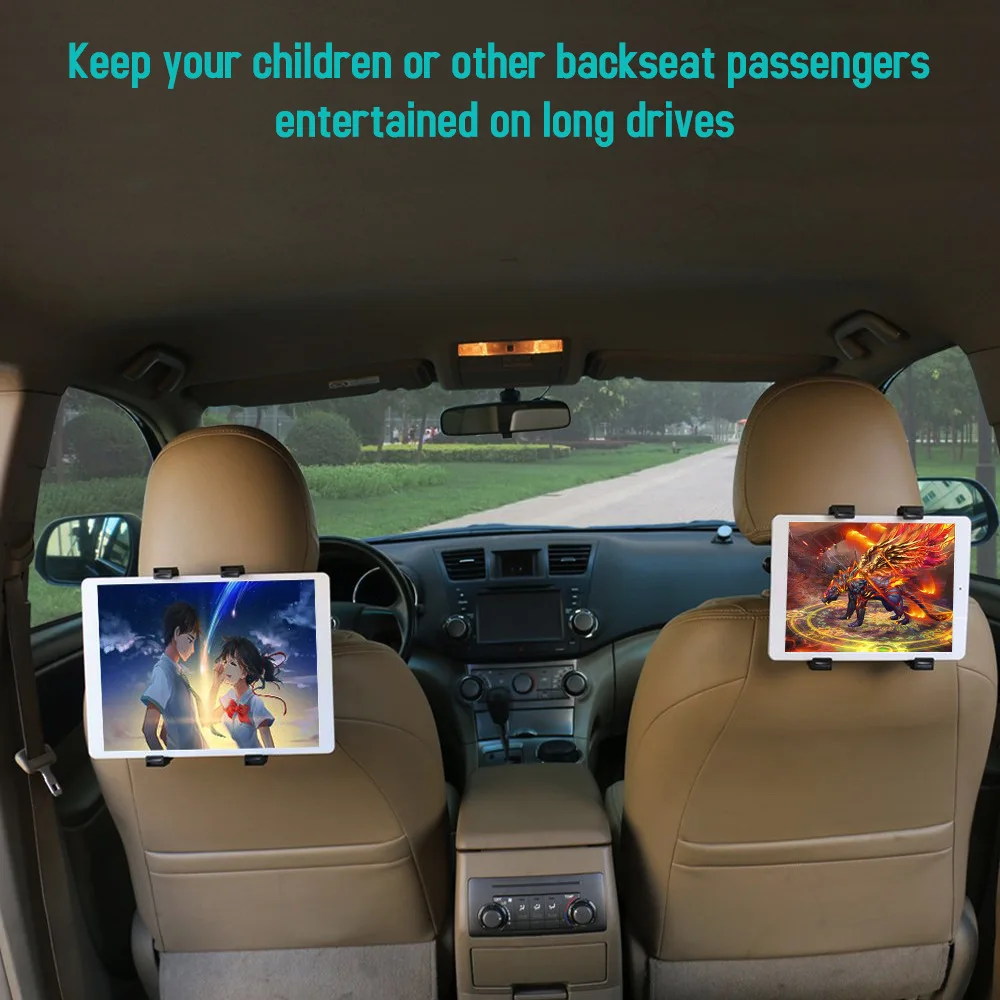 Car Rear Phone Holder Mounting Bracket for iPhone iPad Tablet