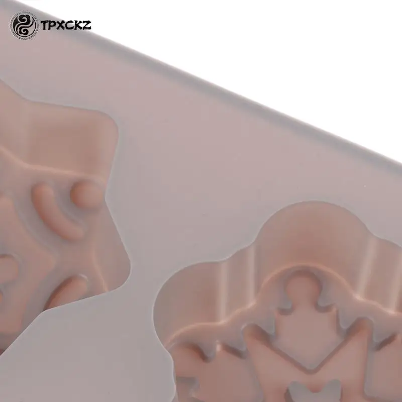 Snowflake Shape Soap Silicone Mold Christmas Aroma Gypsum Plaster Crafts Mould Snow Silicone Soap Candle Molds