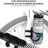 Bicycle Water Bottle Cage Mount Adaptor Silicone Gel Bandage Kettle Cage Strap Bike Seatpost Fork Frame Install Holder Fix Gear 5