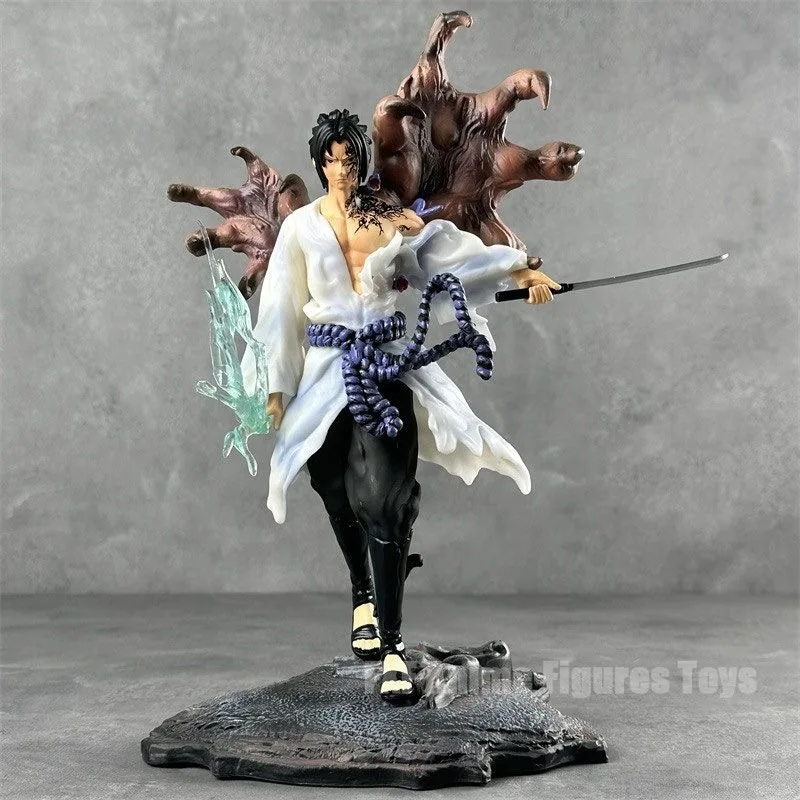 Anime Uchiha Sasuke PVC Statue - Designer Style Collectible Action Figure Gift