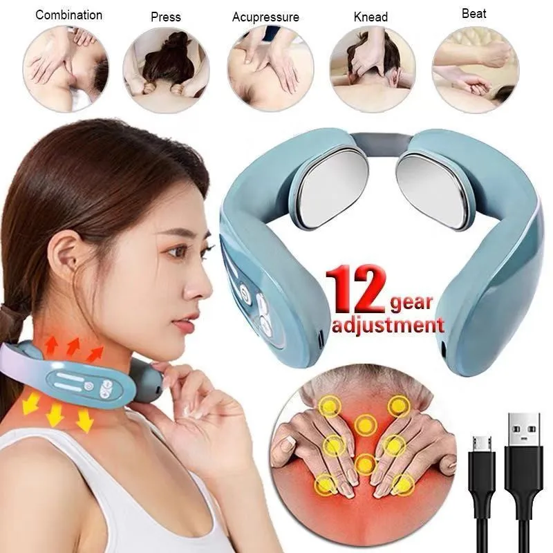 

Neck massager, neck neck and shoulder massager, neck guard, neck and shoulder massager, intelligent cervical massage instrument