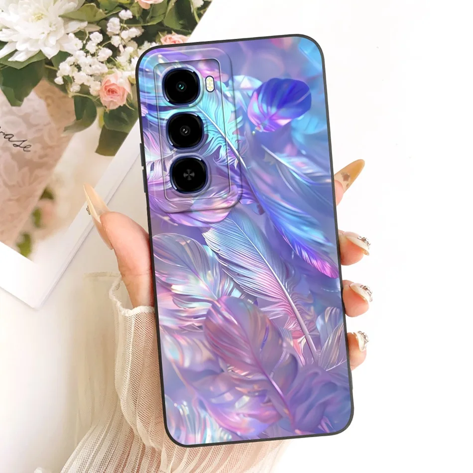 Fashion Dusk Beach Painting Soft Silicone Shockproof Phone Case with Bumpers