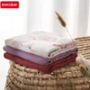 120*120cm Muslin 70% Bamboo Baby Blanket Soft Newborn Blankets 2 Layers Bath Gauze Infant Swaddle Wrap Sleepsack Stroller Cover 4