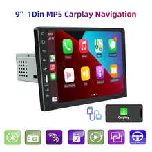 

9'' 1 Din Car Stereo Radio 9008CP Carplay Navigation Android Auto HD Touch MP5 Player Mirror Link FM Bluetooth Multimedia Player