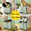 110V/220V Home Multifunctional Pot Electric Cook Pot Smart Non-stick Rice Cooker Mini Electric Hot Pot Kitchen Appliance 1.7L 2