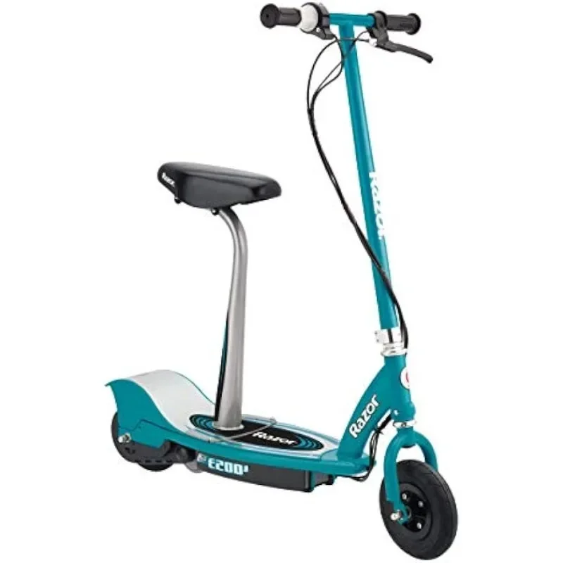 

E200S Electric Scooter for Kids Ages 13+ - 8" Pneumatic Tires, 200-Watt Motor, Up to 12 mph and 40 min of Ride Time