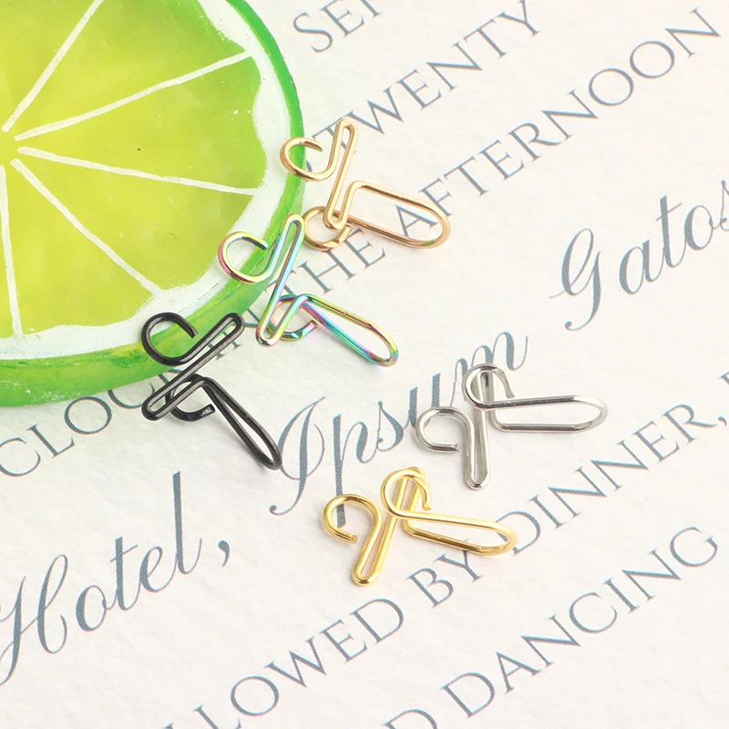 Fake Nose Rings for Women and Men Gold Plated Copper African Nose Cuff Non Piercing for Teen Grirls - Small Clip On Nose Ring Se