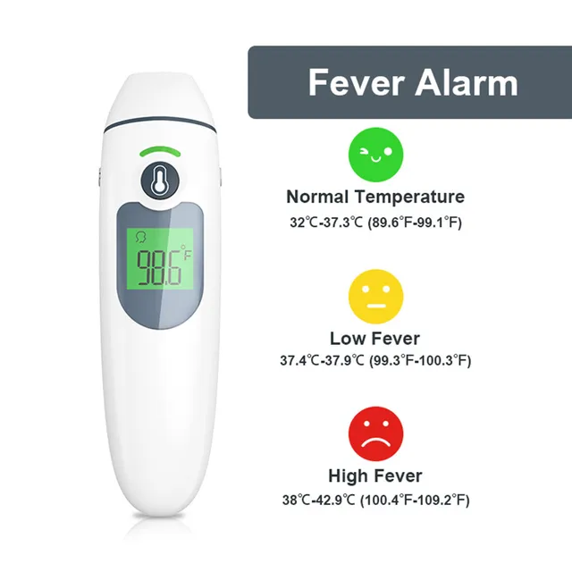 Thermomètre infrarouge bimode