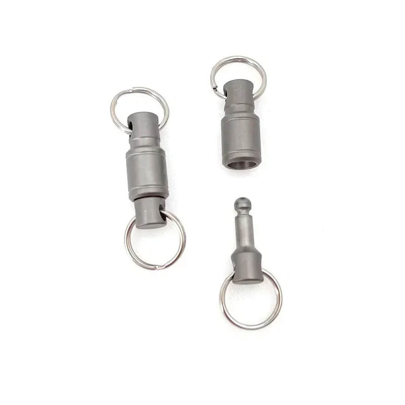 Titanium Rotate Buckle Portable Multifunctional EDC Tool Keyring