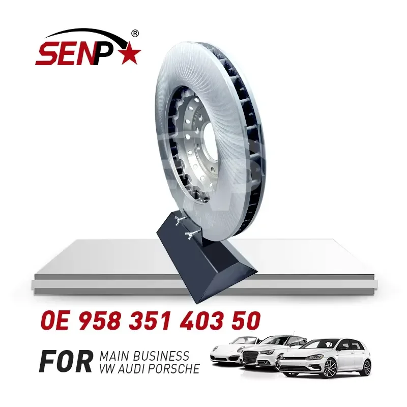 SENP 고품질 브레이크 디스크 92A 포르쉐 카이엔 95835140350 전륜 브레이크 시스템용