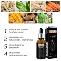 Réachat élevé, huile de croissance des cheveux, bloqueur de biotine DHT, shampoing Anti-perte, repousse, augmente la Production de shampoing, croissance des cheveux 4