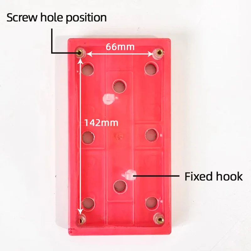 damRectangular Tray Car Sanding Machine Grinding Base Sticky Disk 93&times;175mm Dry Grinder Pad