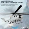 C186 Remote Control Helicopter Single Propeller Without Ailerons 6-axis Gyro Stabilization Airplane Altitude Hold Girls Adults 2