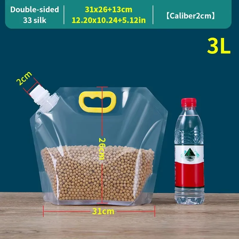 Eco-Friendly Leakproof Storage Bags for Liquid and Solid Foods