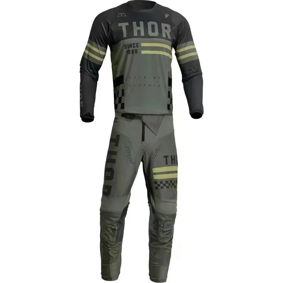 THOR Motorcycle Riding Racing Suit Off-road Mountain Venue Competitive Competition Sweat-absorbing Breathable Four Seasons