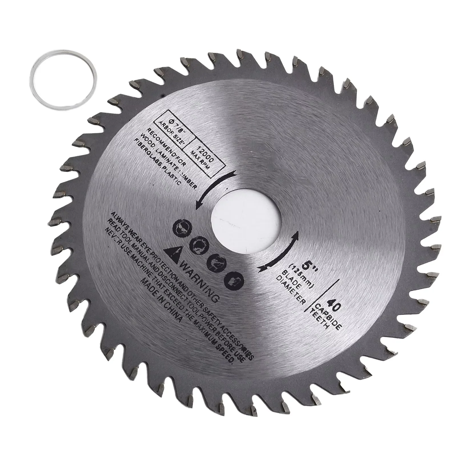 5inch 125mm Mini Circular Saw Blade Wood Plastic Metal