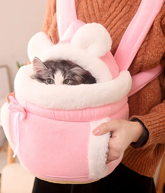 Pet Carrier Bag Cat Dogs Plush Backpack Outdoor Travel Walking Winter Warm Nest Kitten Puppy Hanging Chest Portable Carriers Pet Carrier Bag Cat Dogs Plush Backpack Outdoor Travel Walking Winter Warm Nest Kitten Puppy Hanging Chest Portable Carriers