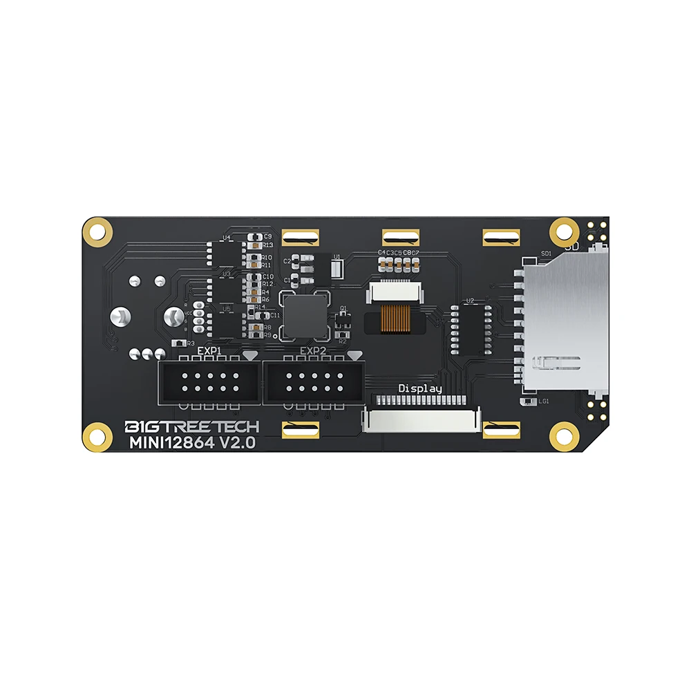 Bigtreetech Mini 12864 V2.0 Lcd Mini12864 Tela de Exibição 5v Voron 2.4 Suporte Marlin Skr V1.4 Turbo 3d Peças da Impressora Rampas 1.4 - Imagem 5
