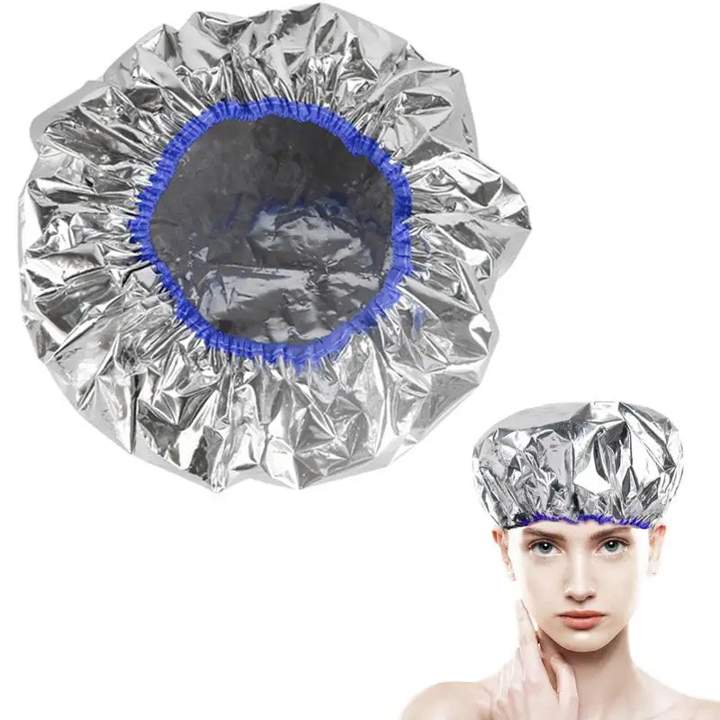 

Aluminum Foil Cap Foil Cap For Hair Coloring Heat Shower Cap Hair Coloring Caps For Deep Conditioning Girls Boys Women