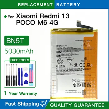 Brand new 100% nuova batteria originale BN5T per Redmi 13 4G batteria del telefono batterie del telefono di alta qualità batteria + strumenti gratuiti