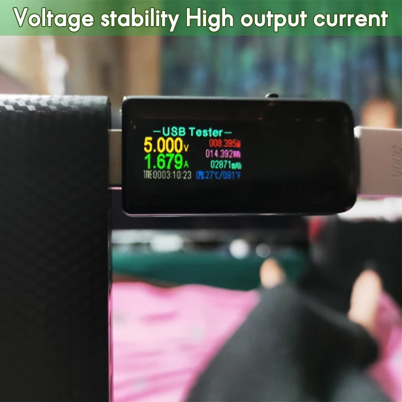 Power bank case 18650 battery box USB Type C 5v 22.5W QC3.0 charger
