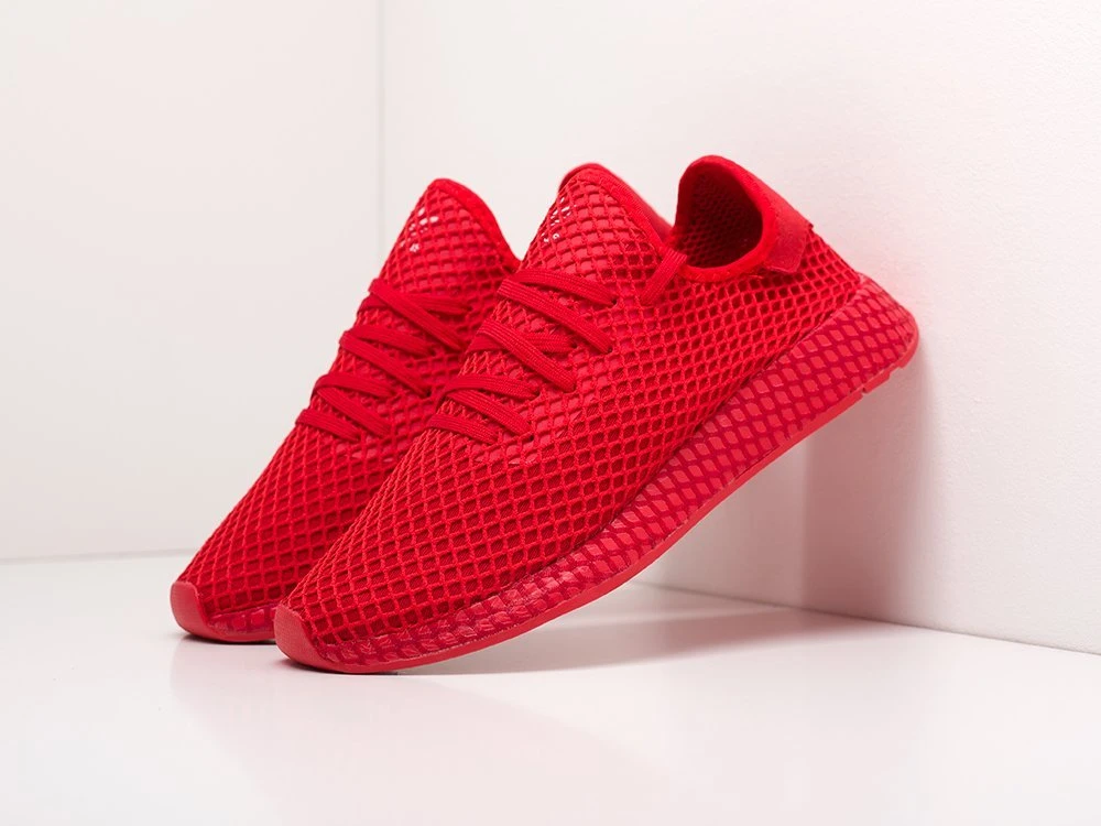 aquí Mucama Adaptar Zapatillas Adidas deerupt para hombre, color rojo, Verano|Calzado  vulcanizado de hombre| - AliExpress