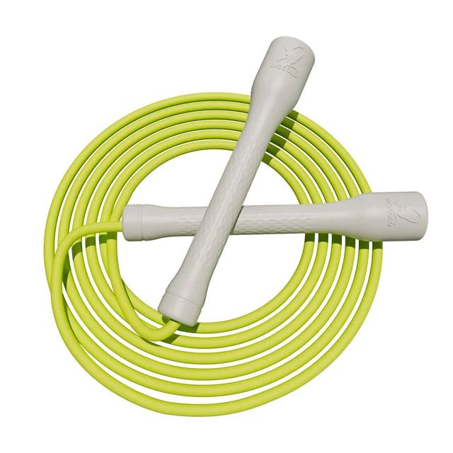 MOGOLD Non-Slip Handle + High-Elastic Soft Rope Body Silent Low-Resistance Jump Rope | Home Fitness Fat-Burning Essential