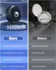 WILLED Rechargeable RGB Puck Light with Remote Control 1200mAh Battery Lights, Dimmable Touch Under Cabinet Lighting Night Light 2