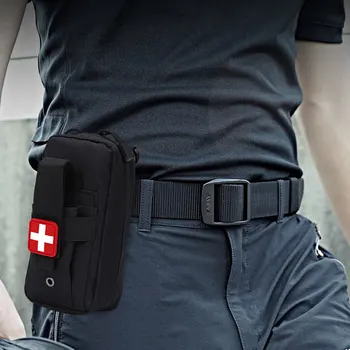 MOLLE Pouches IFAK First Aid Pouch Mini Trauma Outdoor Survival Travel Camping Hiking Hunting Household Emergency First Aid Kit 2