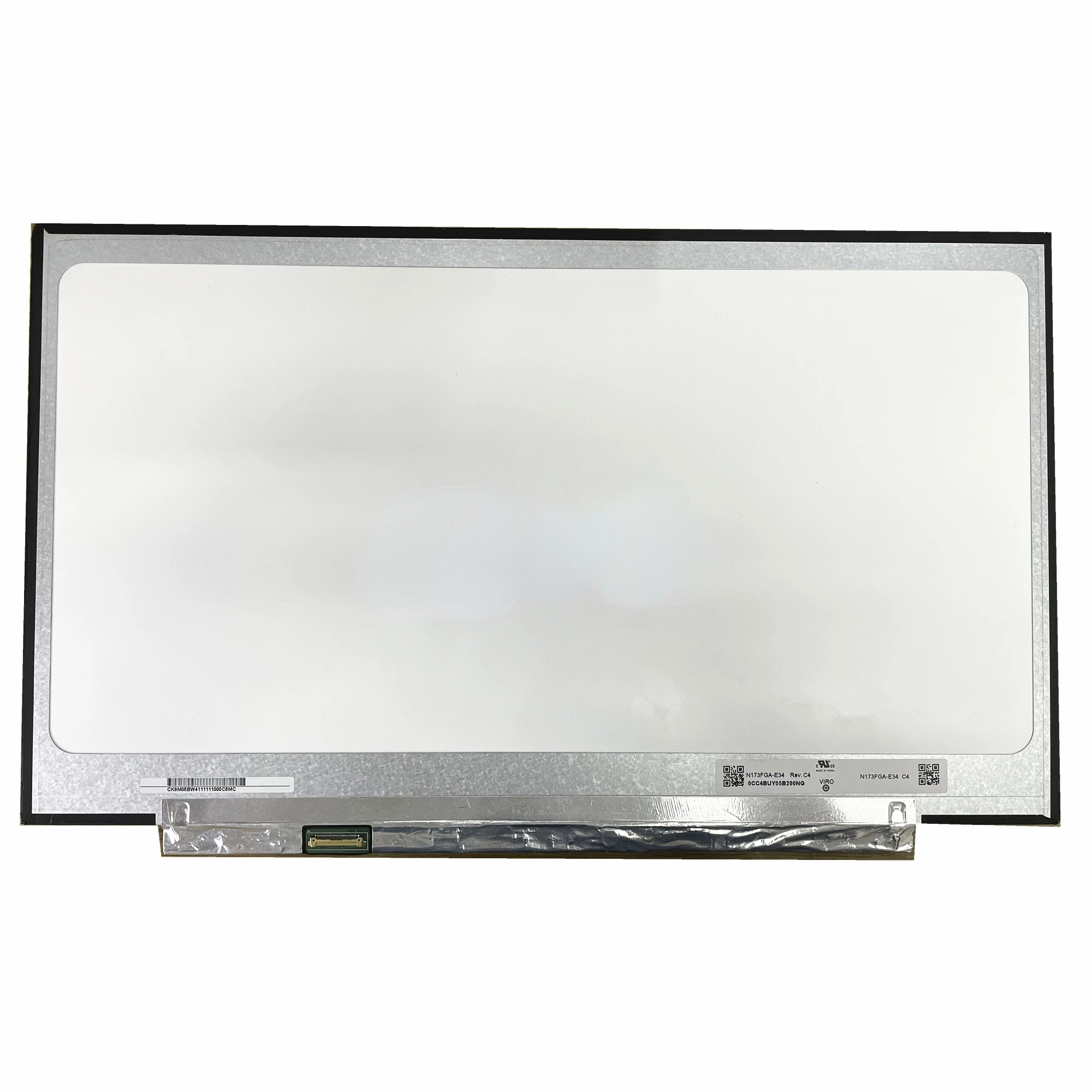 Schermo LCD Per Laptop 17,3 Pollici HD+ (1600x900) – 30 Pin. Ricambio Compatibile Con Boehydis NT173WDM-N21. LED Slim. - 4