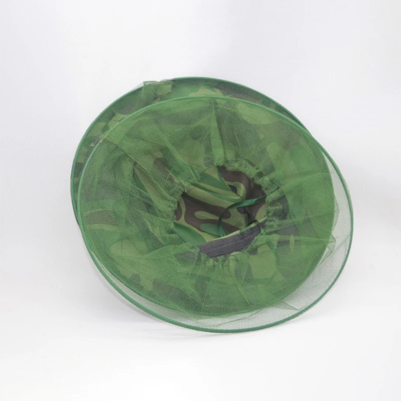 Mesh Face Protector Cap Beekeeping Hat Hunting Fishing Cap Insects Mosquito Prevention