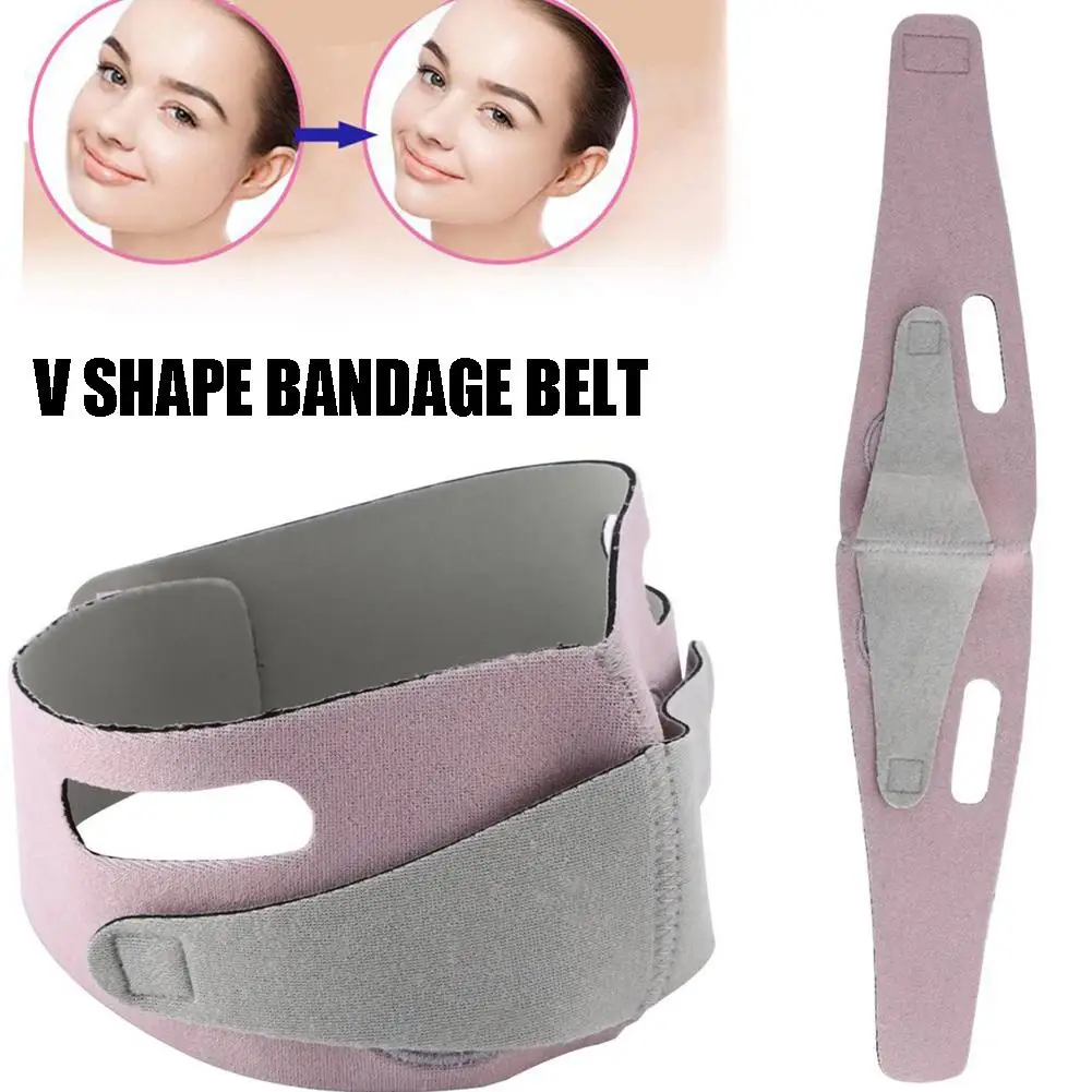 Portatile Donne Viso Dimagrante Fasciatura V Linea Viso Shaper Mento Guancia Sollevare Cintura Massaggiatore Viso Cinturino Viso Cura Della Pelle Stru