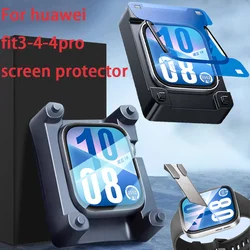 Easy Installation Kit with Hydrogel Film - 3D - HD Full Curved Screen Protector for 5PCS (For Huawei Fit 4 Pro)