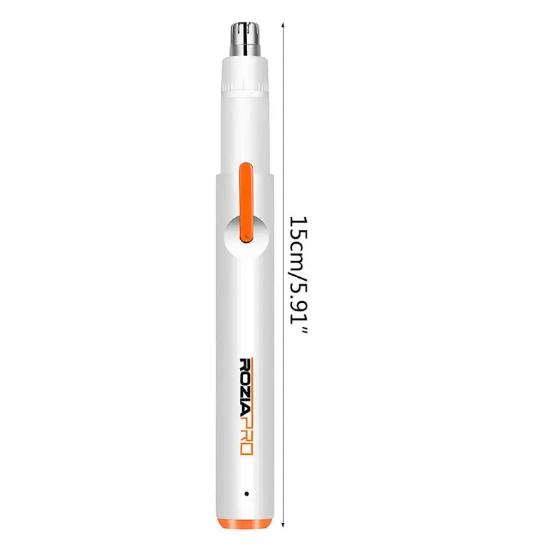 Portable Professional Electric Nose & Ear Hair Trimmer Rotating USB Charging Hair Trimmer Eyebrow Trimmer Rechargable Clipper 5