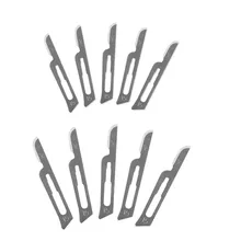 

20Pcs Non-Slip Metal Scalpel Stainless Steel Engraving & Wood Cutter Engraving Craft Blades Scalpel PCB DIY Repair Hand Tools