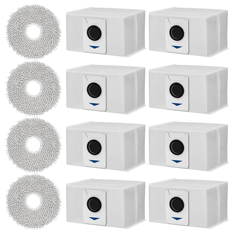 

Набор запасных частей для Ecovacs Deebot T20 Omni / X1 Omni / X1 E Omni, пылесборники, тряпки для швабры