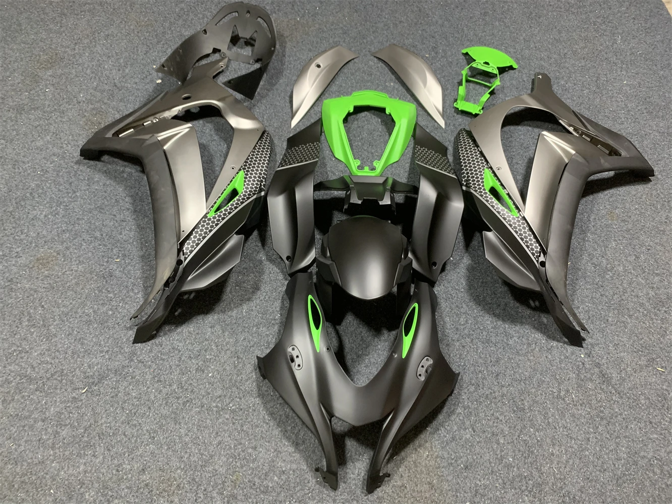 

Комплект обтекателей для мотоцикла, подходит для Kawasaki ZX-10R 16-19 лет 10R 2016 2017 2018 2019 обтекатель черный серый зеленый