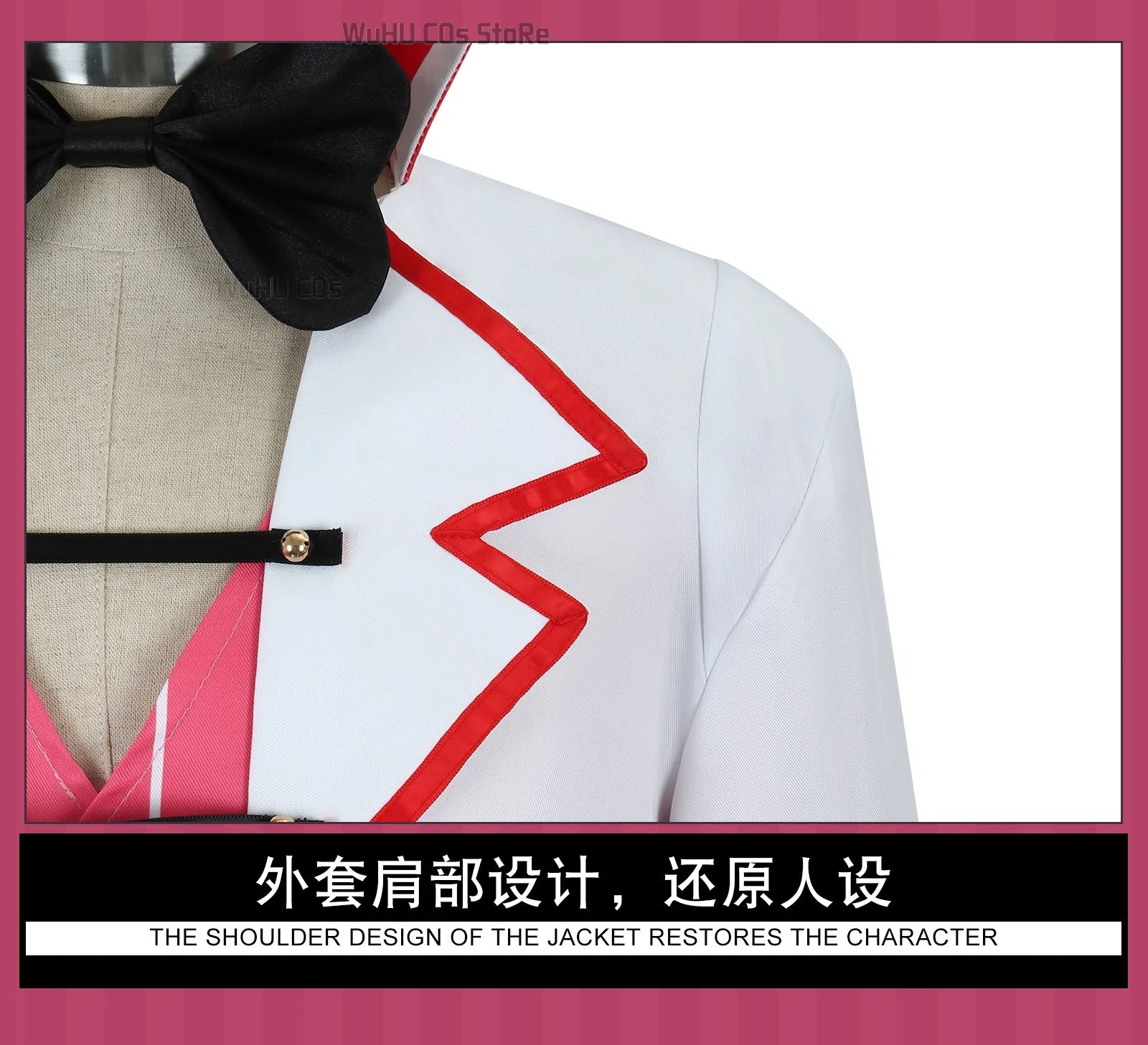 Hazbin Lucifer Cosplay Anime Hotel Morningstar Cosplay Costume Wig Daddy White Suit Devil Hell Halloween Party Adult Men Costume 68 Hazbin Lucifer Cosplay Anime Hotel Morningstar Cosplay Costume Wig Daddy White Suit Devil Hell Halloween Party Adult Men Costume 57