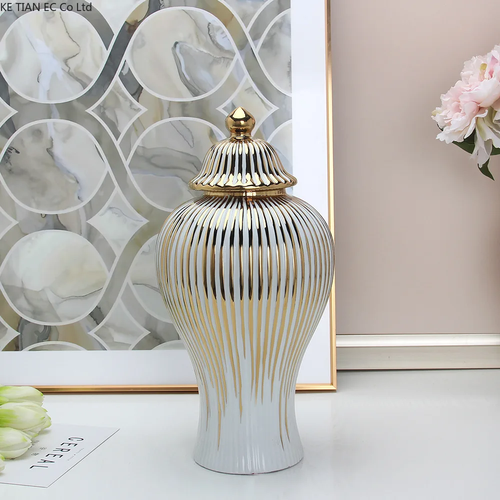 Ceramic electroplating Phnom Penh general jar handmade ginger jar