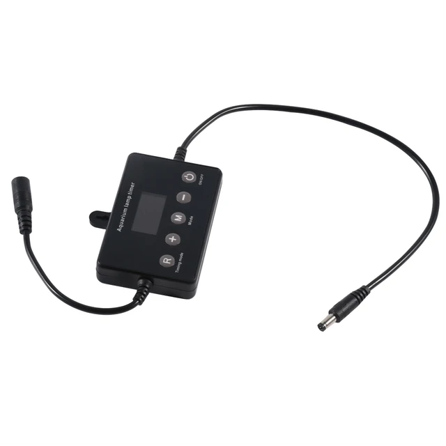 Aquarium Smart Dimmer System Led Light Timer Adjust Brightness Fish Tank Intelligent Light Controller 3-100W Timing System 3