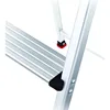 2-Step Ladder, Aluminum Lightweight Folding Step Stool with Project Top, Silver, Tested to US Safety Standards 4