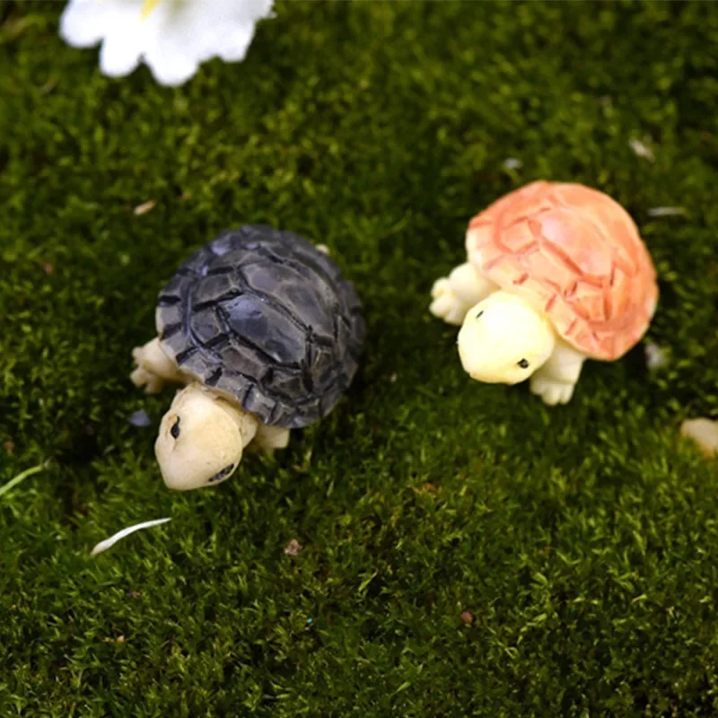 Fish Tank Decoration Simulation Turtle Aquarium Accessories Resin Tortoise 2pcs/set fish tank ornaments fish tank decorations aquarium ornaments