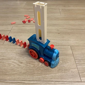 SoundLight Domino Train Set AutoPlacing Design Educational Track Toy STEM Gift for 5-12 Year Olds 1