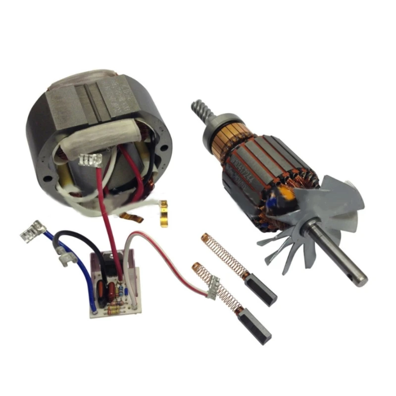 10 Pcs Carbon Brushes Suitable for 5k5sswhk55k Carbon Mixer Motor